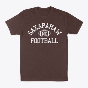 Saxapahaw North Carolina Football Classic Dad T-Shirt