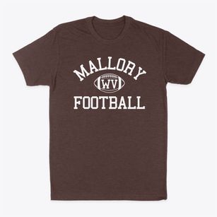 Mallory West Virginia Football Classic Dad T-Shirt