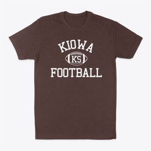 Kiowa Kansas Football Classic Dad T-Shirt