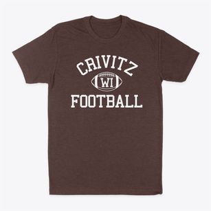 Crivitz Wisconsin Football Classic Dad T-Shirt