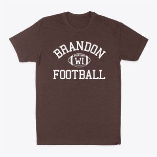 Brandon Wisconsin Football Classic Dad T-Shirt