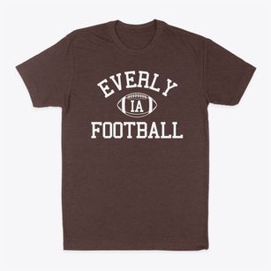 Everly Iowa Football Classic Dad T-Shirt