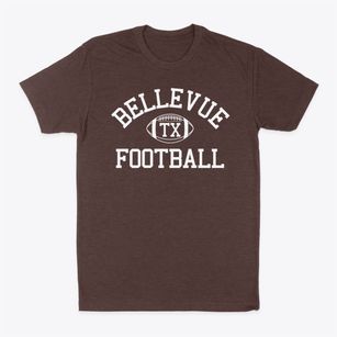 Bellevue Texas Football Classic Dad T-Shirt