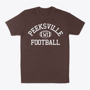 Peeksville Wisconsin Football Classic Dad T-Shirt