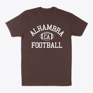 Alhambra California Football Classic Dad T-Shirt