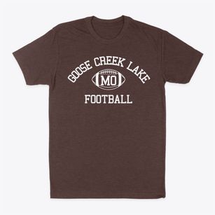 Goose Creek Lake Missouri Football Classic Dad T-Shirt