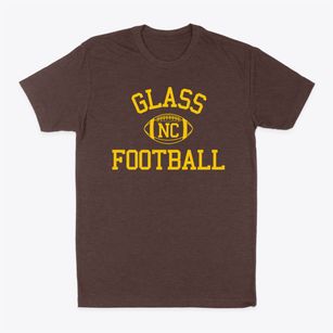 Glass North Carolina Football Classic Dad T-Shirt