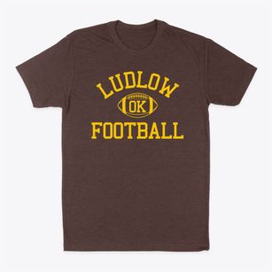 Ludlow Oklahoma Football Classic Dad T-Shirt