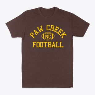 Paw Creek North Carolina Football Classic Dad T-Shirt