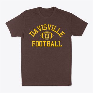 Davisville Rhode Island Football Classic Dad T-Shirt