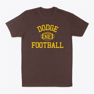 Dodge Nebraska Football Classic Dad T-Shirt