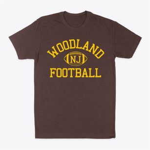 Woodland New Jersey Football Classic Dad T-Shirt