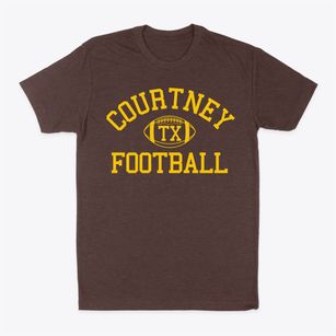 Courtney Texas Football Classic Dad T-Shirt