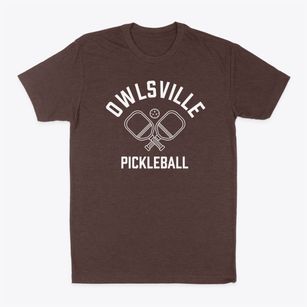 Owlsville New York Pickleball Classic Dad T-Shirt