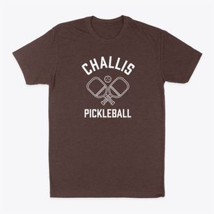 Challis Idaho Pickleball Classic Dad T-Shirt