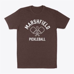 Marshfield Massachusetts Pickleball Classic Dad T-Shirt