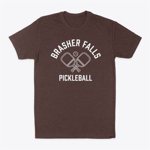 Brasher Falls New York Pickleball Classic Dad T-Shirt