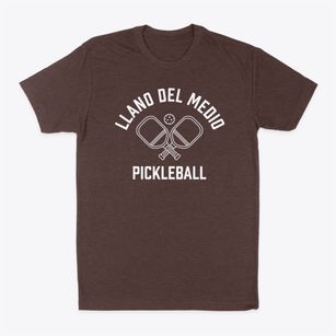 Llano Del Medio New Mexico Pickleball Classic Dad T-Shirt