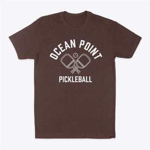 Ocean Point Maine Pickleball Classic Dad T-Shirt