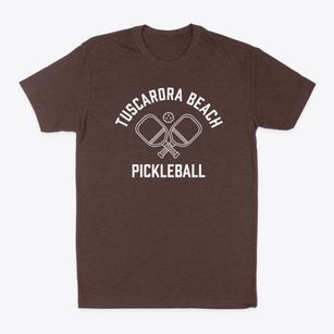 Tuscarora Beach North Carolina Pickleball Classic Dad T-Shirt