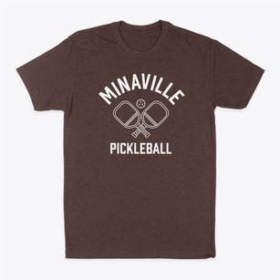 Minaville New York Pickleball Classic Dad T-Shirt