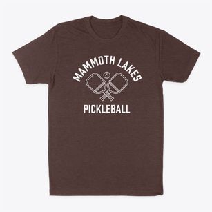Mammoth Lakes California Pickleball Classic Dad T-Shirt
