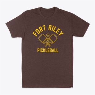 Fort Riley Kansas Pickleball Classic Dad T-Shirt