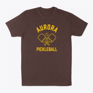 Aurora Illinois Pickleball Classic Dad T-Shirt