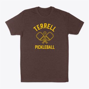 Terrell North Carolina Pickleball Classic Dad T-Shirt