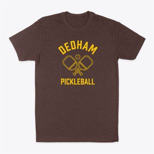Dedham Maine Pickleball Classic Dad T-Shirt