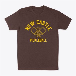 New Castle New York Pickleball Classic Dad T-Shirt