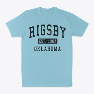 Rigsby Oklahoma Classic Established Classic Dad T-Shirt