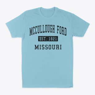 Mccullough Ford Missouri Classic Established Classic Dad T-Shirt