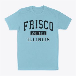 Frisco Illinois Classic Established Classic Dad T-Shirt