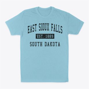 East Sioux Falls South Dakota Classic Established Classic Dad T-Shirt