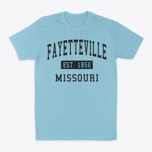 Fayetteville Missouri Classic Established Classic Dad T-Shirt