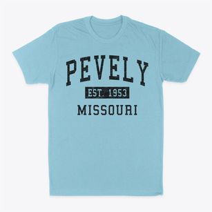 Pevely Missouri Classic Established Classic Dad T-Shirt