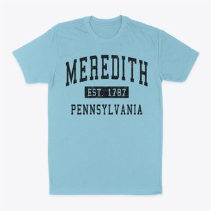 Meredith Pennsylvania Classic Established Classic Dad T-Shirt