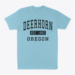 Deerhorn Oregon Classic Established Classic Dad T-Shirt