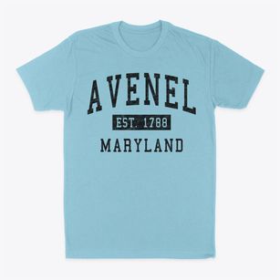 Avenel Maryland Classic Established Classic Dad T-Shirt