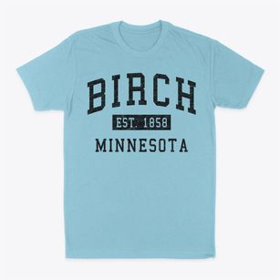 Birch Minnesota Classic Established Classic Dad T-Shirt