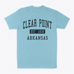 Clear Point Arkansas Classic Established Classic Dad T-Shirt