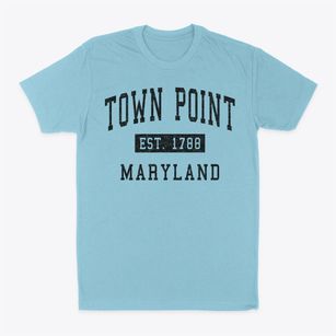 Town Point Maryland Classic Established Classic Dad T-Shirt