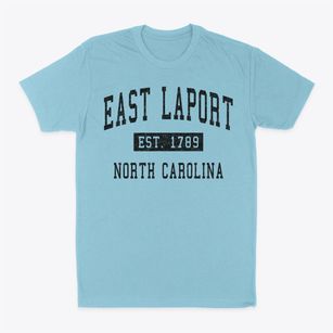 East Laport North Carolina Classic Established Classic Dad T-Shirt