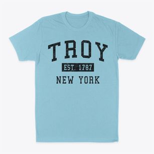 Troy New York Classic Established Classic Dad T-Shirt
