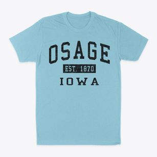 Osage Iowa Classic Established Classic Dad T-Shirt