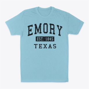 Emory Texas Classic Established Classic Dad T-Shirt