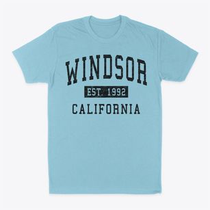 Windsor California Classic Established Classic Dad T-Shirt