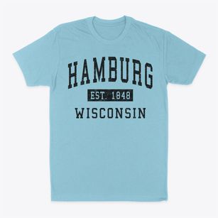 Hamburg Wisconsin Classic Established Classic Dad T-Shirt