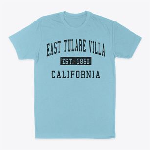 East Tulare Villa California Classic Established Classic Dad T-Shirt